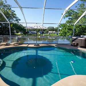 بالم هاربور Charming Home W Private Heated Pool & Hot Tub Exterior photo