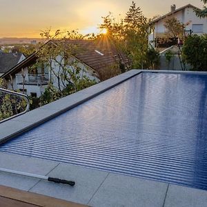 فيلا فايل أم راينفي Luxurioses Haus Mit Pool, Nahe Schweizer Grenze Exterior photo