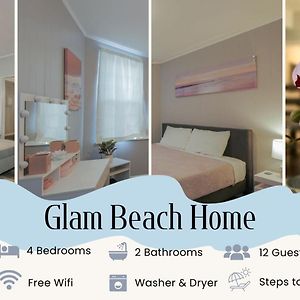 فيلا Escape To Raleigh Ave Glamour - Steps To The Beach أتلانتيك سيتي Exterior photo