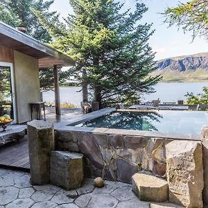 Grimsnes og Grafningshreppur Luxury Lakefront Villa, Infinity Hot Tub And Sauna Exterior photo