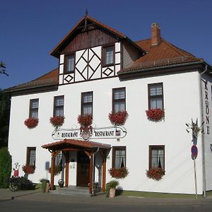 Ichtershausen Landgasthof & Hotel Krone Eischleben Exterior photo