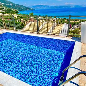 Pyrgi  Luxury Villa Akti Barbati 2 With Private Pool By Dadovillas Exterior photo