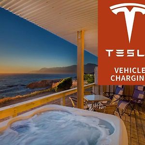 شقة Stunning Oceanview Shelter Cove! By Oceanviewhottubs Oceanfront! Tesla Ev Station Exterior photo