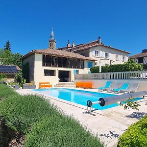 فيلا Maison Avec Grange & Piscine Vue Sur Les Pyrenees Puymaurin Exterior photo