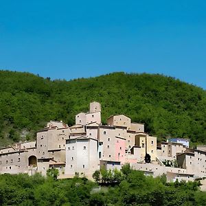 فندق Castello Di Postignano Relais Sellano Exterior photo