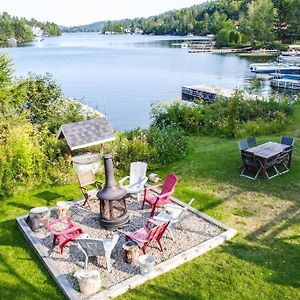 فيلا Lake Retreat 5Br With Spa, Watercraft And Kids Playground Saint Adolphe D'Howard Exterior photo