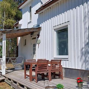 Rusksele House With Lake View Swedish Lapland Exterior photo