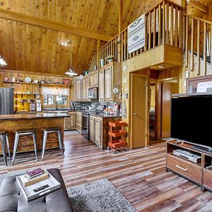 مدينة رابيد Modern Black Hills Cabin With Loft And Wraparound Deck Exterior photo