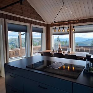 فيلا Cabin With An Amazing View At Lifjell Exterior photo
