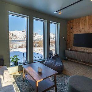 فيلا Oceanfront Cabin Lyngedal Exterior photo