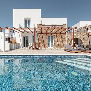Naxos City Villa Margarita 3 Bedroom Villa With Private Pool And Sea View Exterior photo