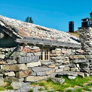 فيلا Flåفي Rustic Mountain Cabin With Modern Interior Exterior photo