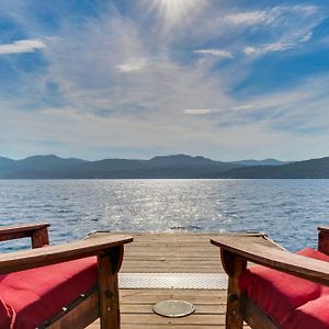 Putnam Station Waterfront Lake George Lodge With Boat Dock And Lift! Exterior photo