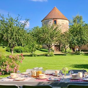 مبيت وإفطار Neron La Ferme Au Colombier Exterior photo