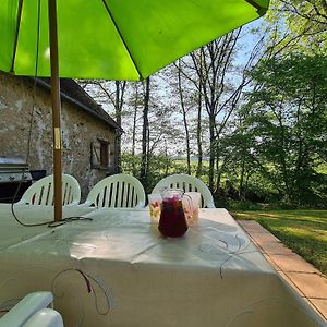 فيلا Ancien Moulin Avec Piscine, Terrasse, Jardin Privatif Et Petite Ile - Pres Des Etangs De La Brenne - Fr-1-591-159 Prissac Exterior photo