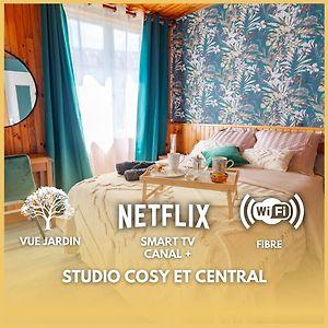 شقة La Rosee - Studio Cosy A 50M Des Thermes - Vue Jardin, Wifi, Netflix, Smart Tv بوربون ليه بان Exterior photo