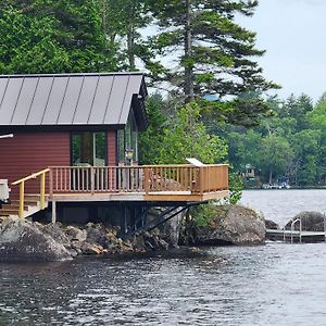 Millinocket Luxurious And Very Private Lake Front Cottage Exterior photo