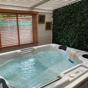 فيلا Chalet Zen Spa Jacuzzi 30 Min De Bordeaux Pissos Exterior photo