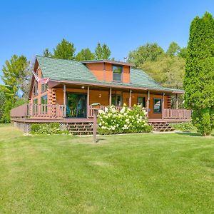 فيلا Michigan Cabin With On-Site Fishing Pond And Deck Mio Exterior photo