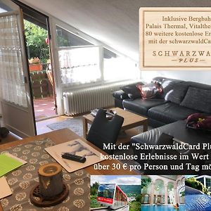 Ferienwohnung Kuckuck Auf Dem Sommerberg Incl Schwarzwaldcard Plus - 2 Zimmer 50Qm باد ويلباد Exterior photo