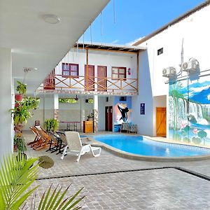 فندق Hostal Laurita Beach Montañita Exterior photo