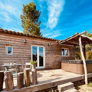 سان جان دو جارد La Cabane Du Mas Gnolia Exterior photo