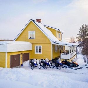 فيلا Gemuetliches Ferienhaus In Der Wildnis Lapplands Blattniksele Exterior photo