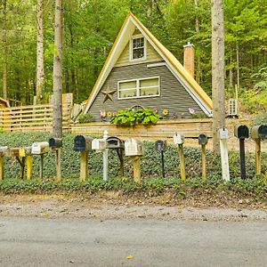 شقة Carrollton Cabin With Patio And Fire Pit! Exterior photo