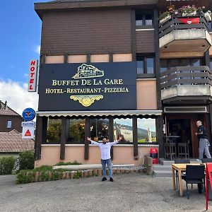 فندق Buffet De La Gare Courtelary Exterior photo