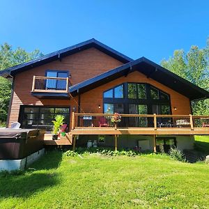 فيلا Chalet - Mon Toit Pour Toi ! Bord De Lac Hébertville Exterior photo