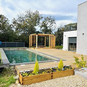 فيلا Location Maison Contemporaine, Piscine, 6-8 Couchages سيكس-فور-لو-بلاج Exterior photo