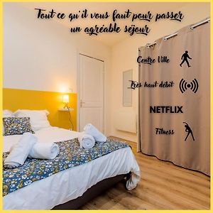 فندق Chambre Yellow Hypercentre Roubaix Calme Fibre Exterior photo