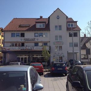 فندق Stadtcafe Pension Grünstadt Exterior photo