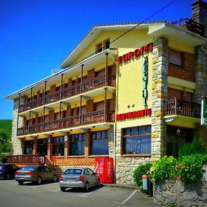 فندق Hostal Europa San Roque del Acebal Exterior photo