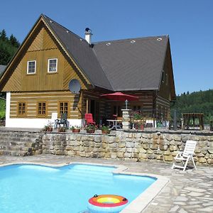 Pecka Villa With Swimming Pool In The Hilly Landscape Exterior photo