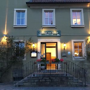 فندق Gasthaus Zum Schwan Castell Exterior photo