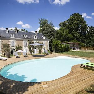 مبيت وإفطار Vellèches Manoir De La Blonnerie Exterior photo