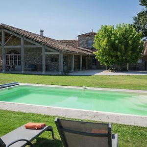 فيلا Lavish Mansion In Fargues-Sur-Ourbise With Private Pool Exterior photo