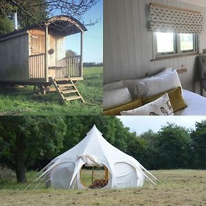 فيلا Goblin Coombe Glamping Lulsgate Bottom Exterior photo