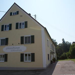 فندق Gaestehaus Schlossbraeu إشنهوزِن Exterior photo