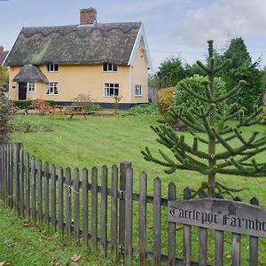 فيلا Tattlepot Farmhouse Tivetshall Saint Margaret Exterior photo